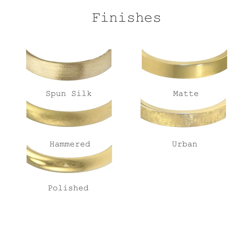 18ct Gold 2.5mm Comfort Fit Wedding Ring