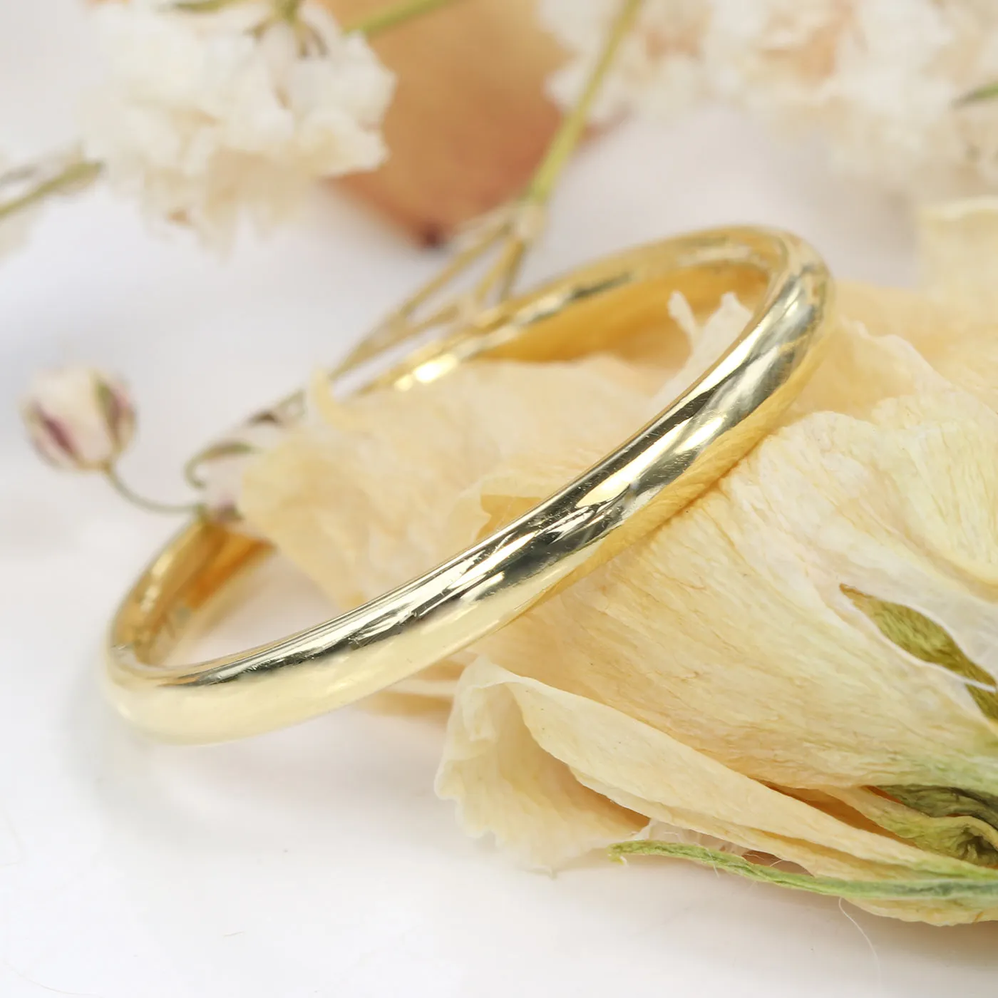 18ct Gold 2.5mm Comfort Fit Wedding Ring