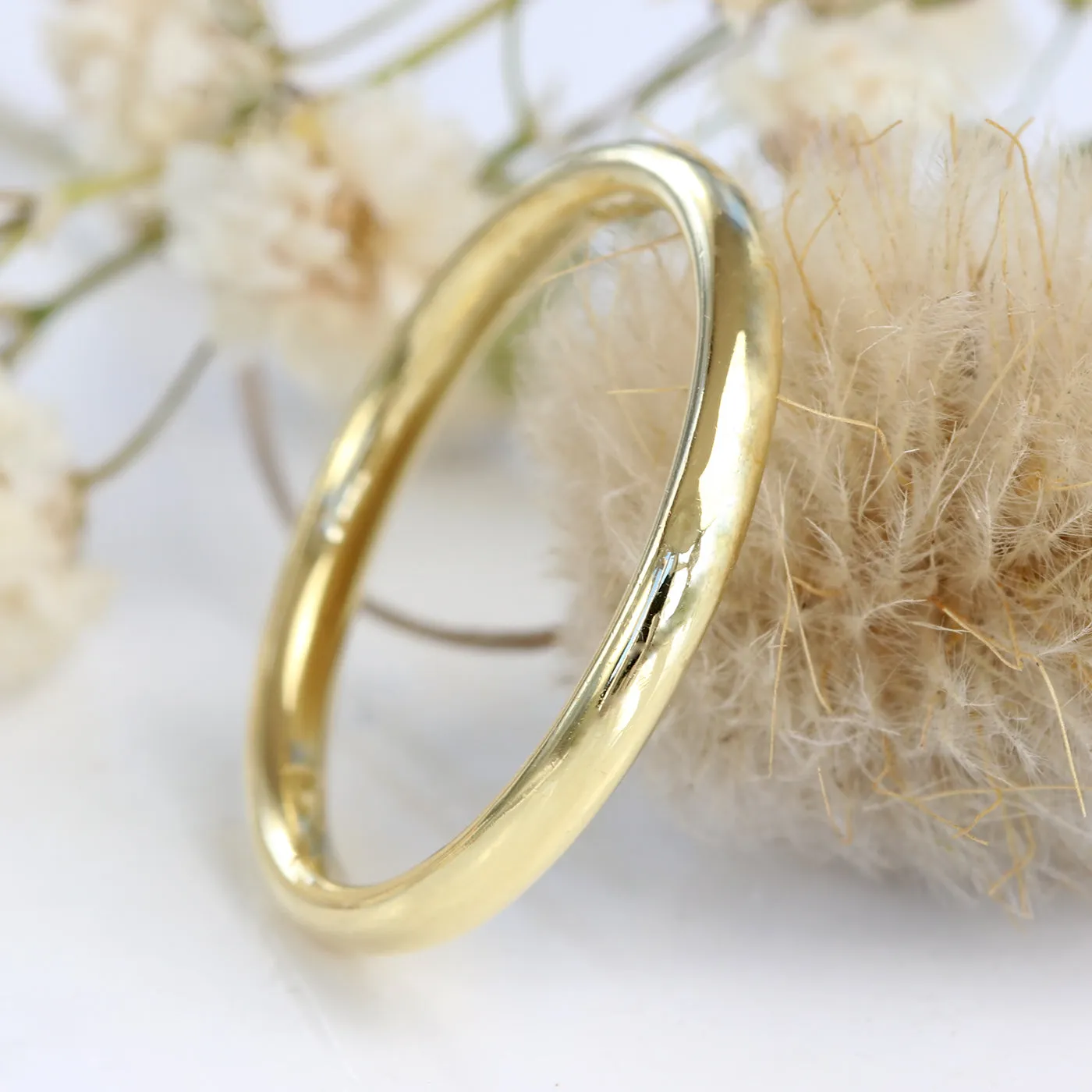 18ct Gold 2.5mm Comfort Fit Wedding Ring