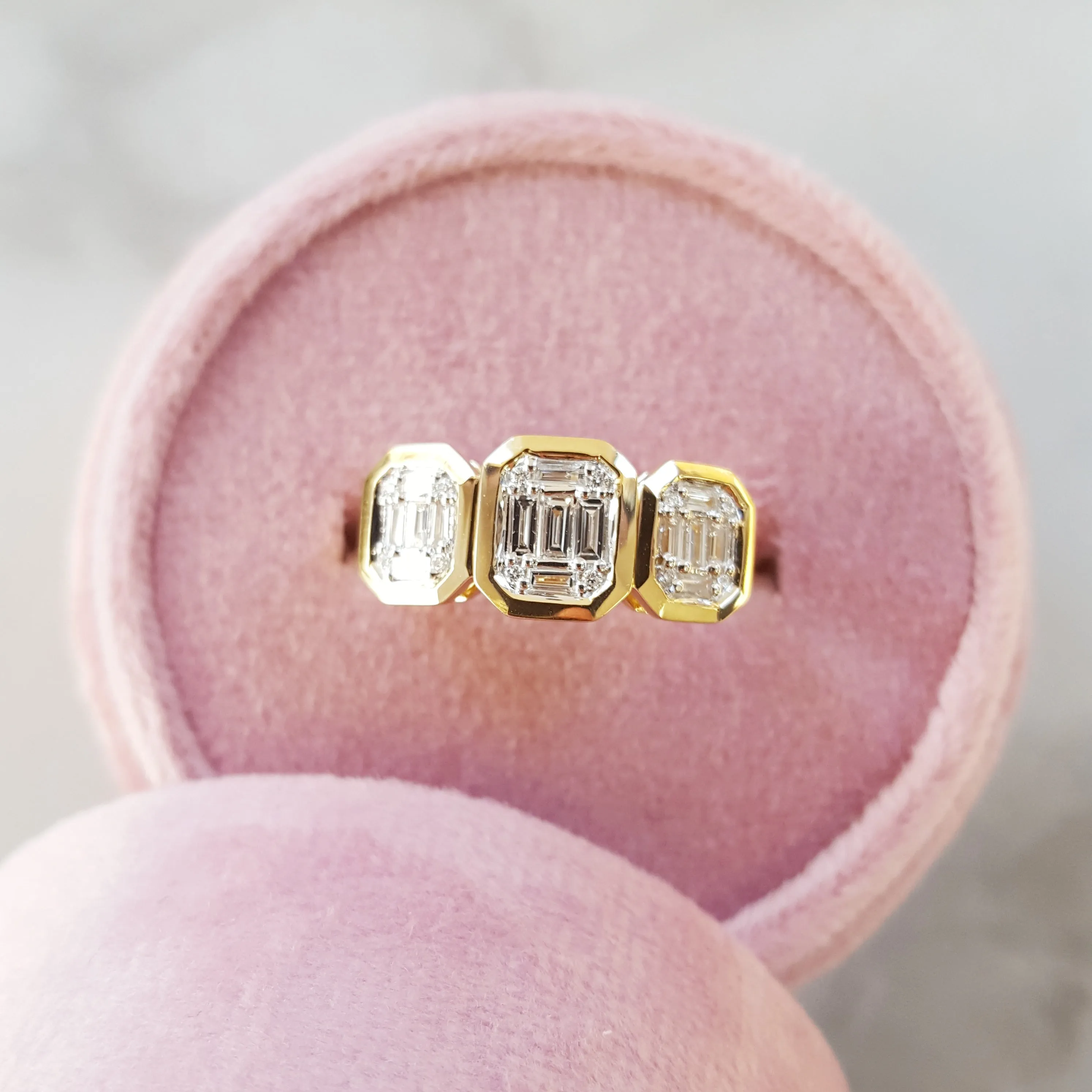 3-Stone Diamond Ring
