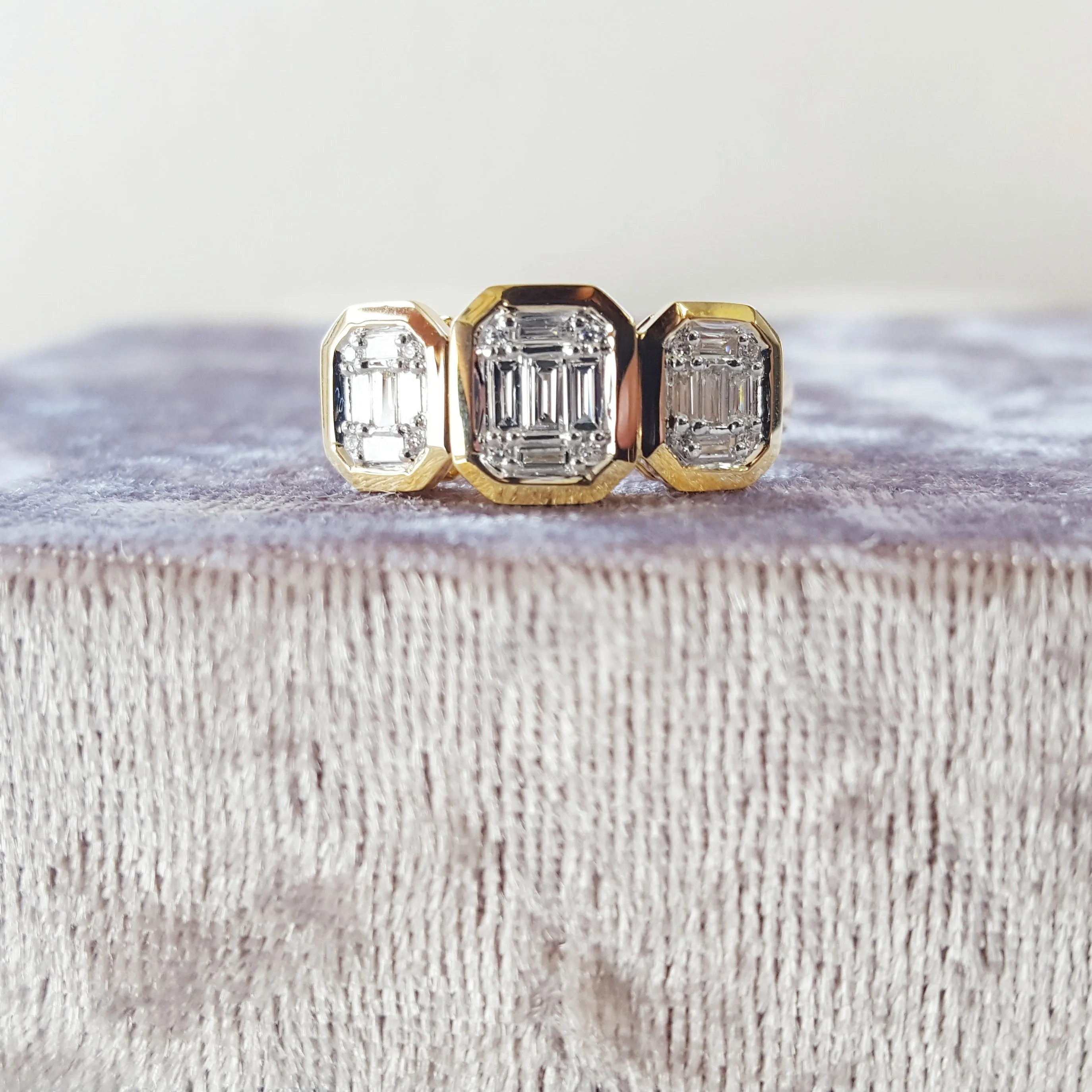 3-Stone Diamond Ring