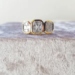 3-Stone Diamond Ring