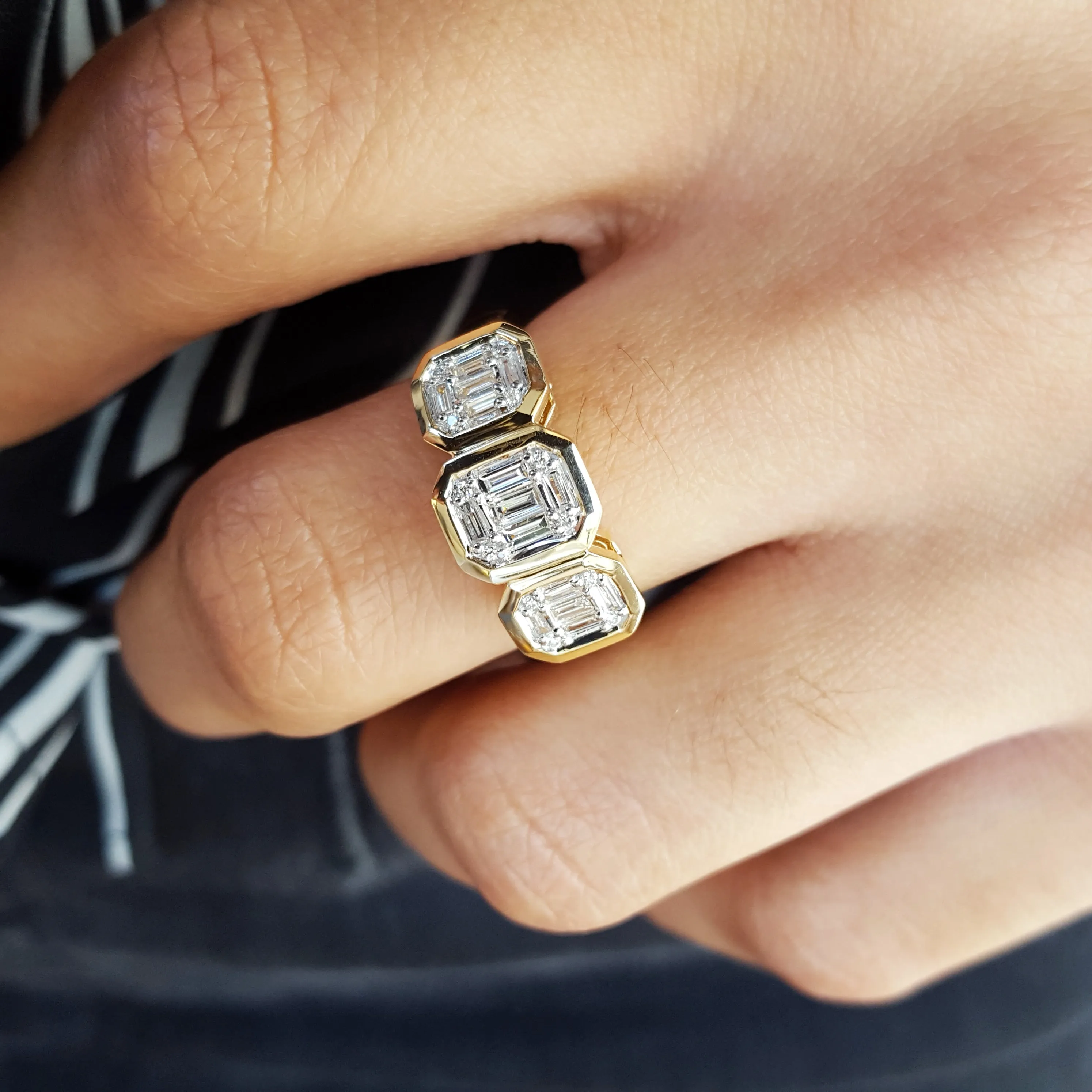 3-Stone Diamond Ring