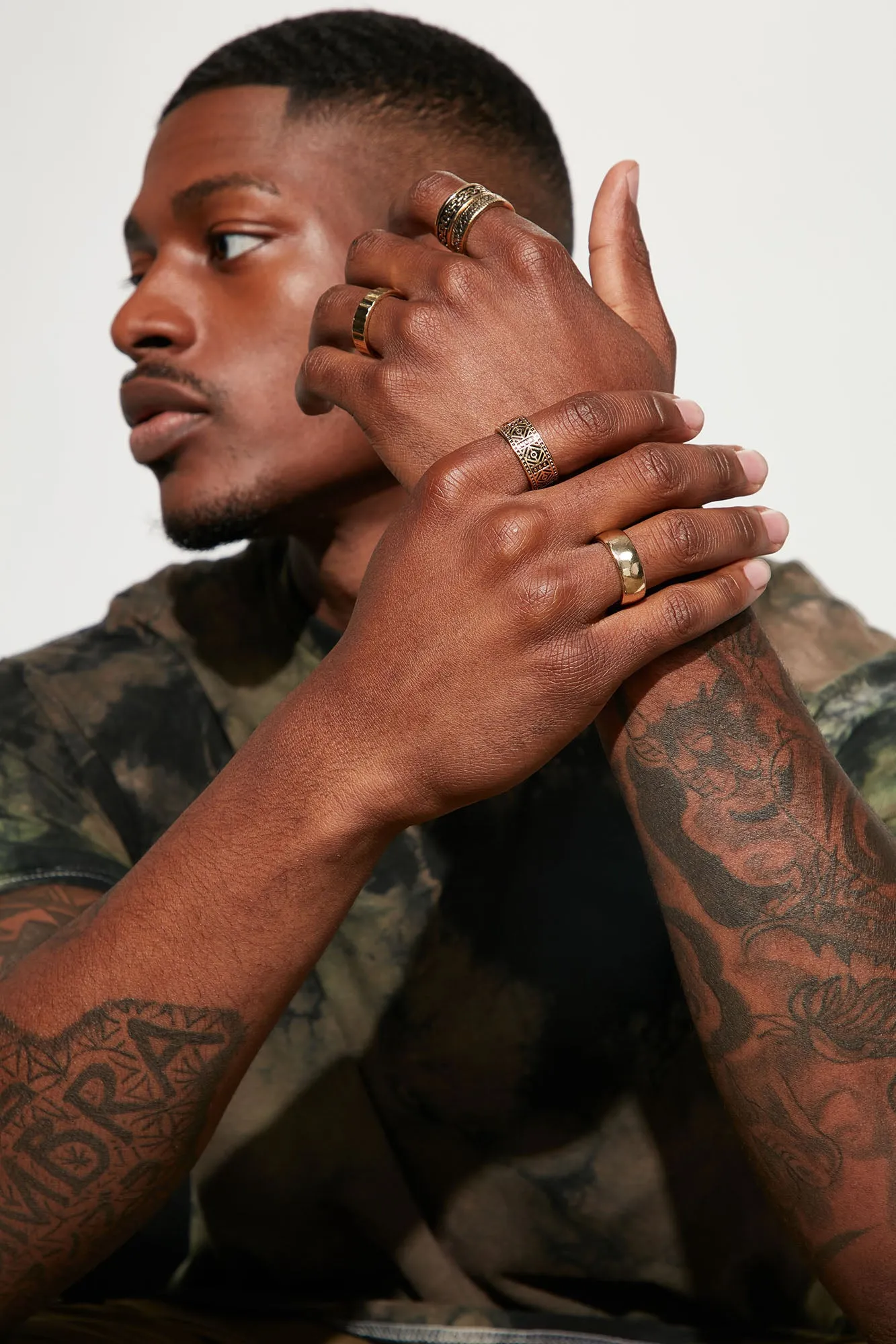 Available Options Ring Set - Gold