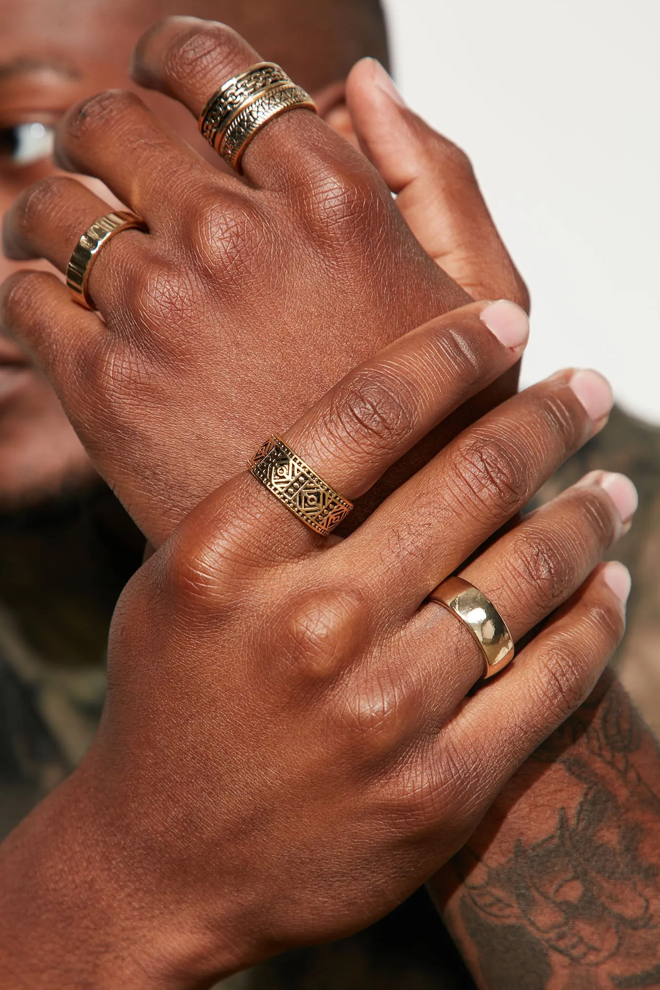Available Options Ring Set - Gold