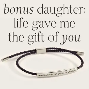 Bonus Daughter Inspire Bracelet