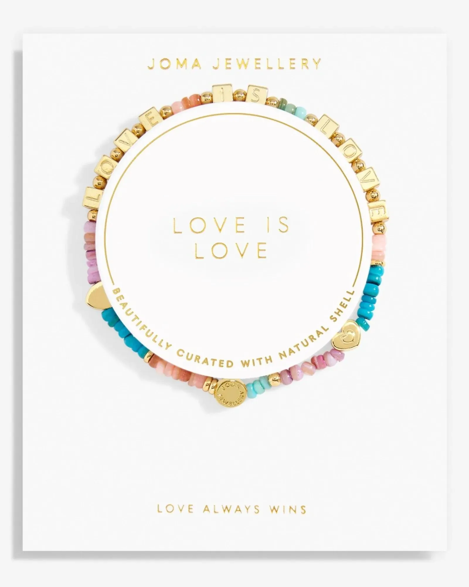 Bridal Happy Little Moments "Love Is Love" Bracelet