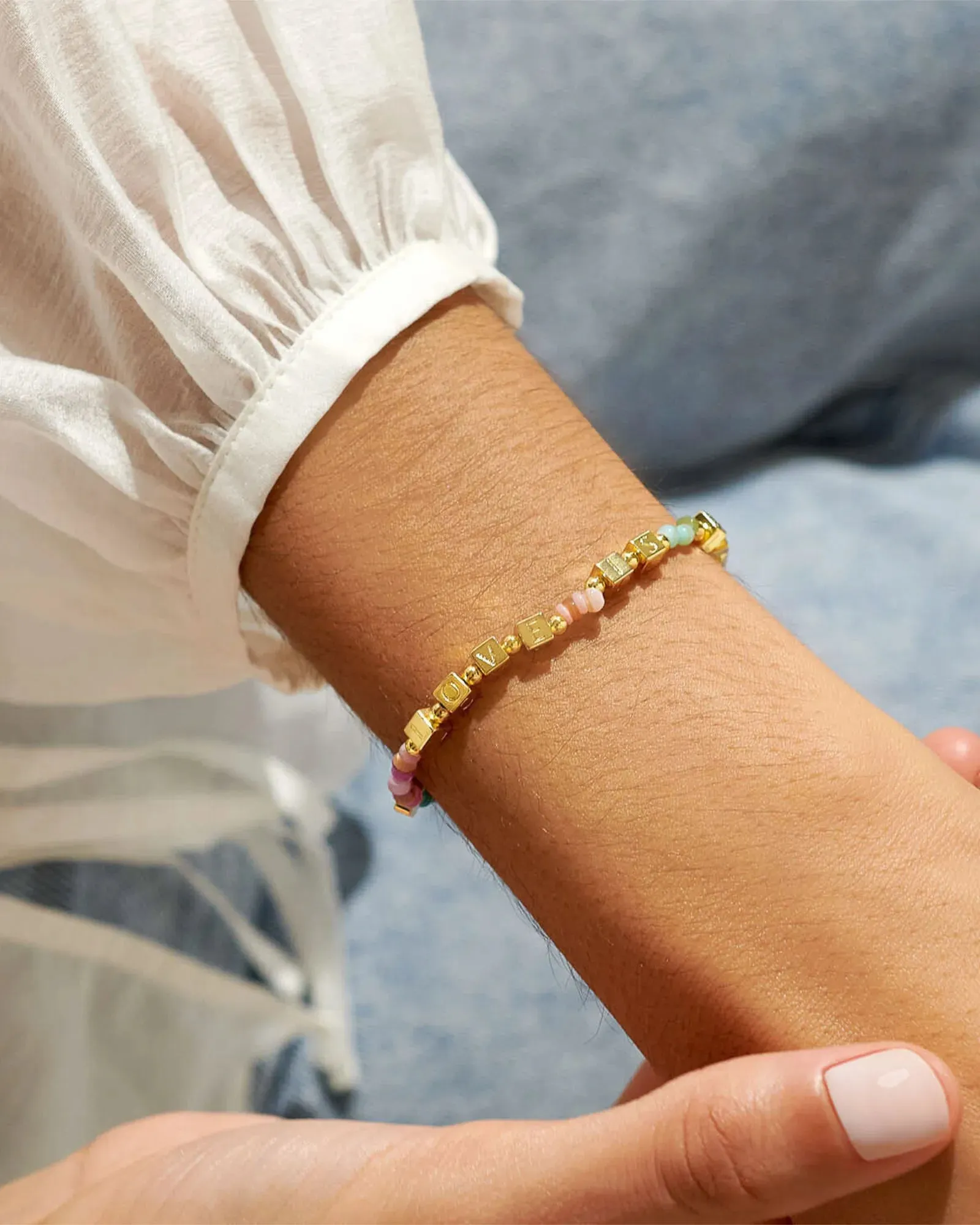Bridal Happy Little Moments "Love Is Love" Bracelet