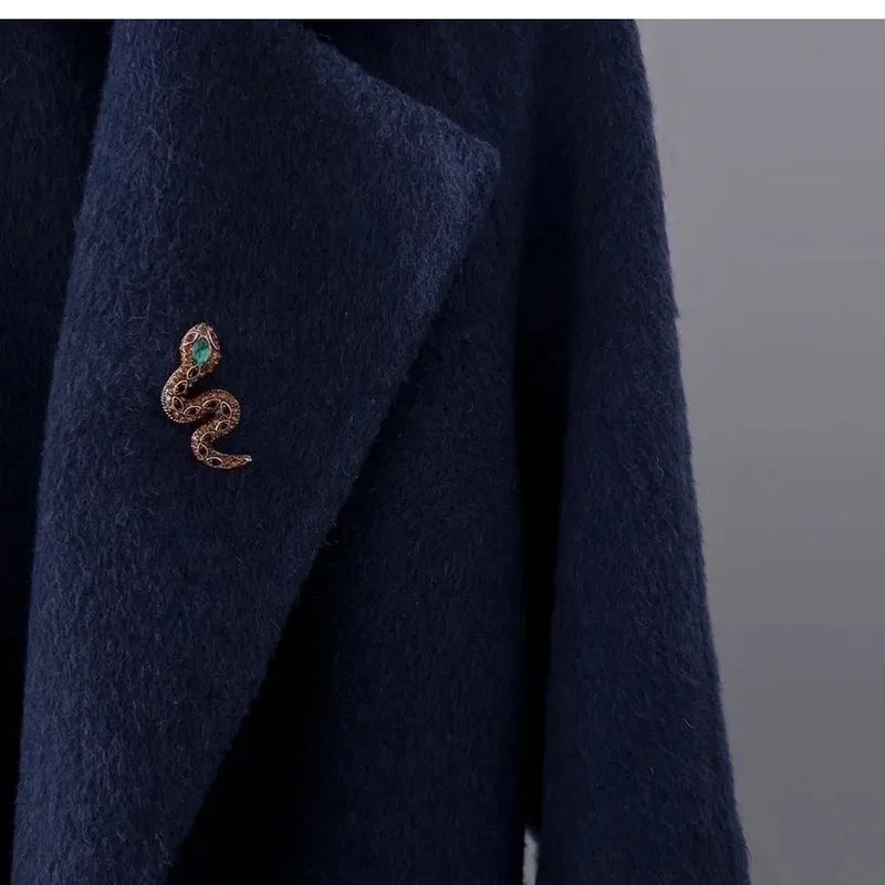Casual Glam Pin Snake Alloy Rhinestones Unisex Brooches