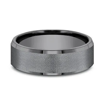 Darkened Tantalum, Textured Center Band