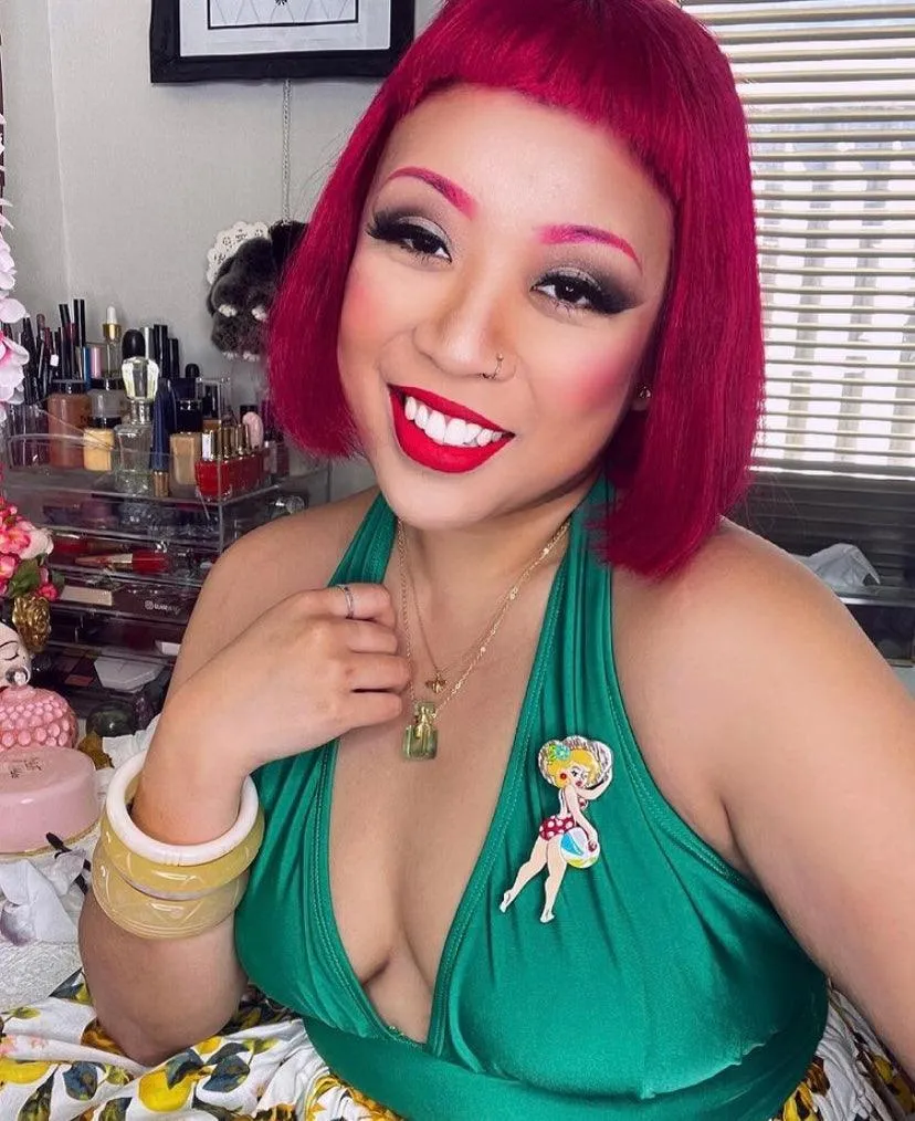 Don't Worry, Beach Happy Brooch by Lipstick & Chrome