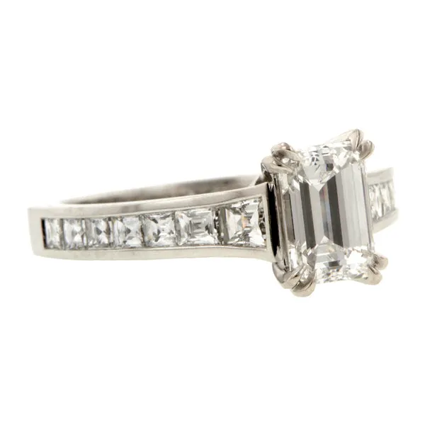Emerald Cut Engagement Ring
