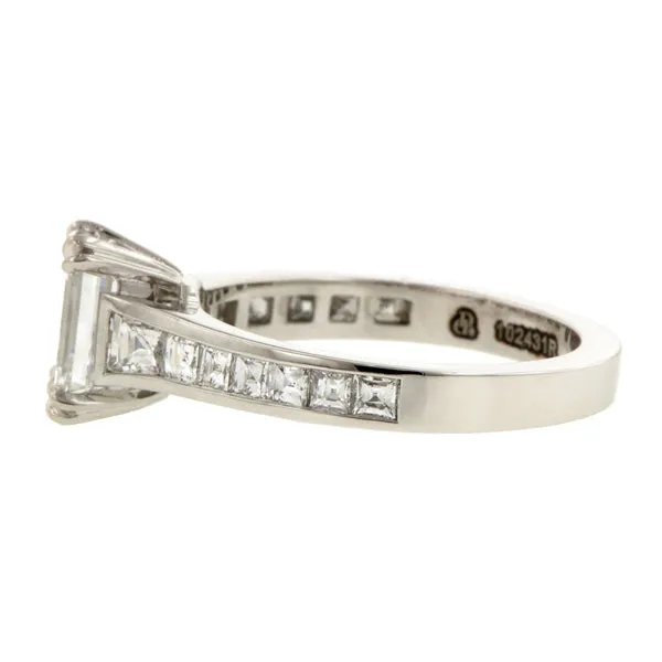 Emerald Cut Engagement Ring