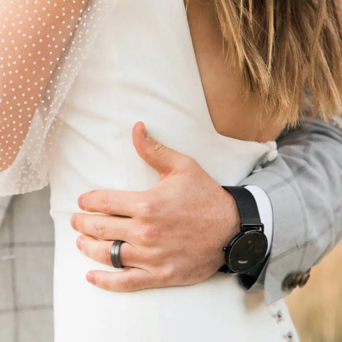 Enso Rings Classic Contour Elements Series Silicone Ring - Rose Gold