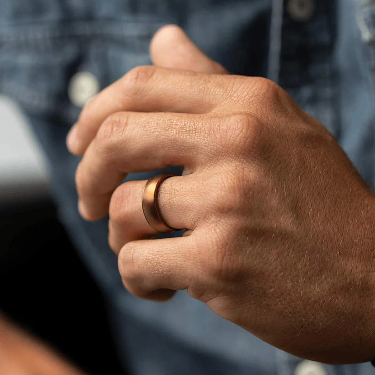 Enso Rings Classic Legends Series Silicone Ring - Poseidon