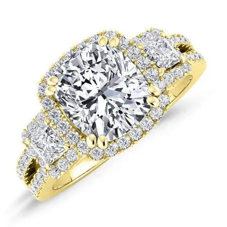 Erica - Cushion Lab Diamond Engagement Ring (IGI Certified)