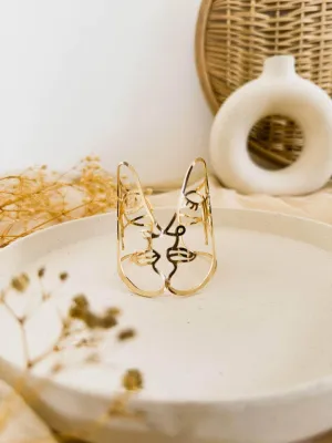 Face Shaped Stainless Steel Handcuff
