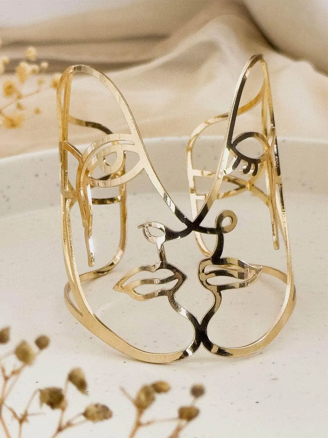 Face Shaped Stainless Steel Handcuff