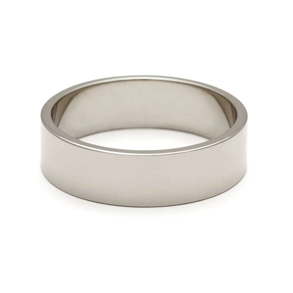Flat Band - 14k Gold, 5mm