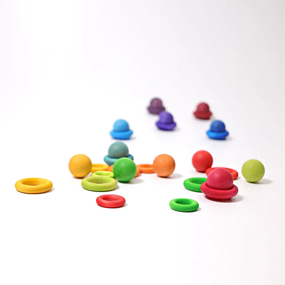 Grimm's Rainbow Building Rings