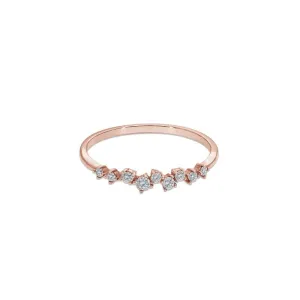 Leda Ring in Rose Gold