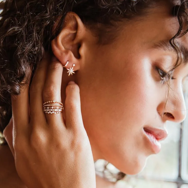 Leda Ring in Rose Gold