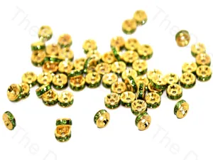 Light Green Golden Rings