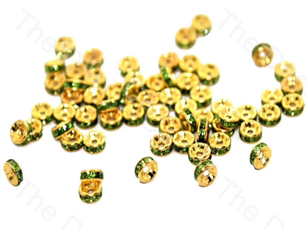 Light Green Golden Rings