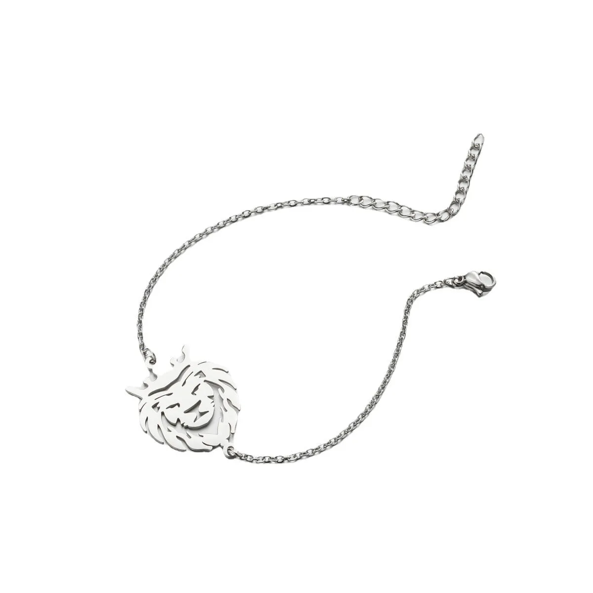 Light Luxury Animal Bracelet Ins Butterfly Bird Crown Lion