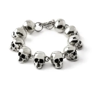 Linked Skull Bracelet
