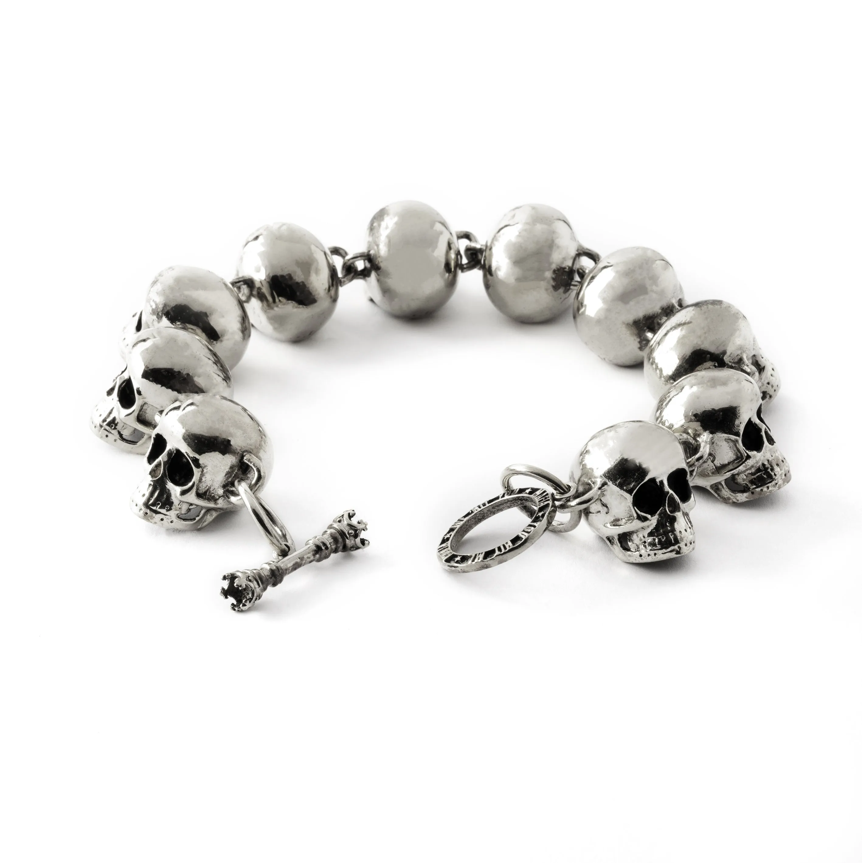 Linked Skull Bracelet