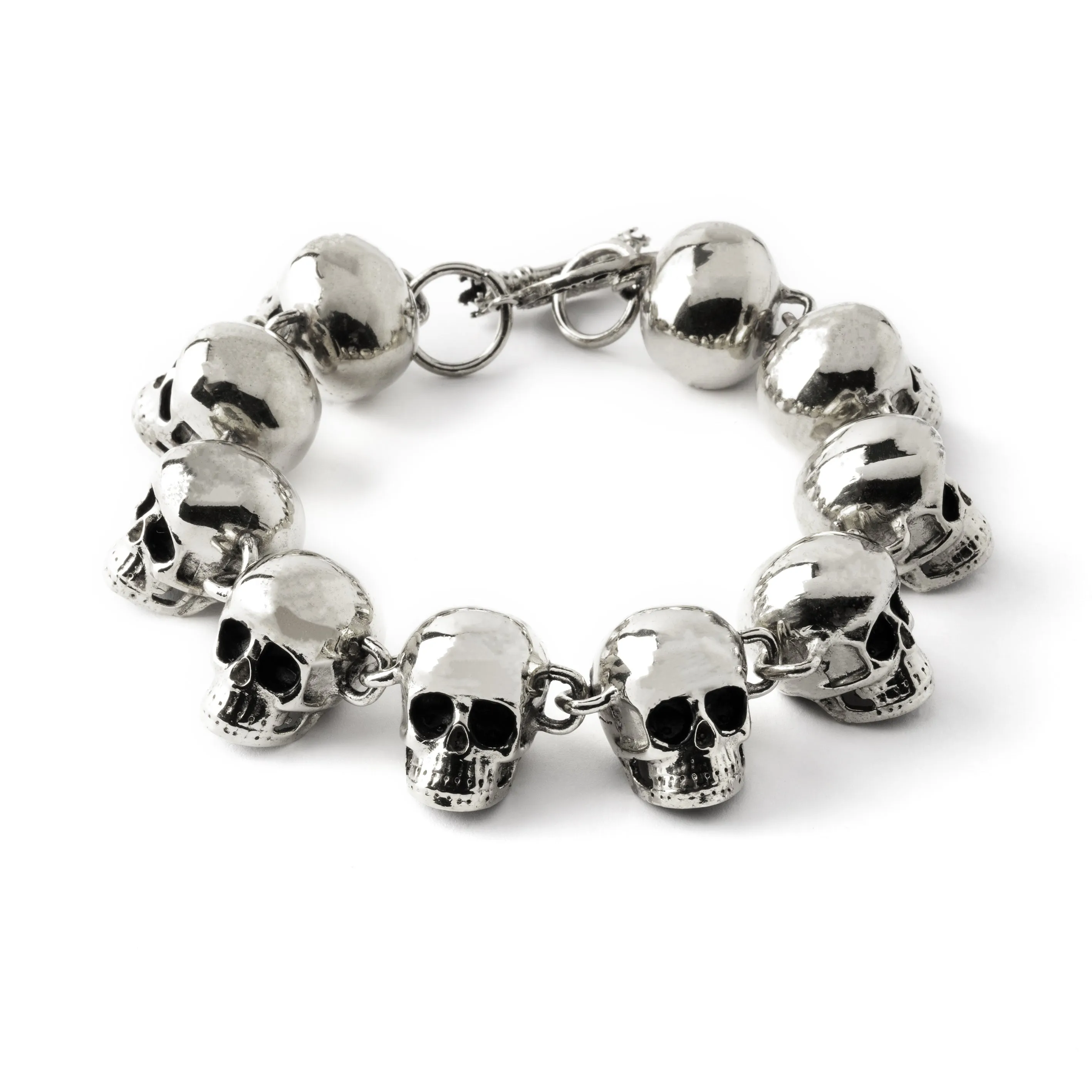 Linked Skull Bracelet