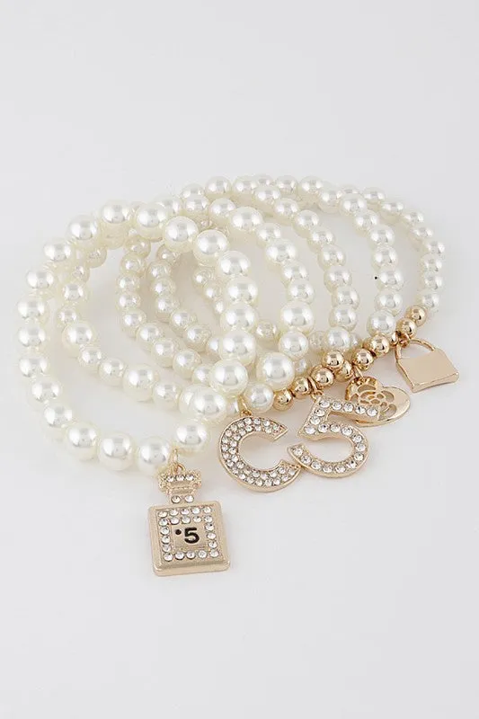 Luxury C5 Beaded Bracelet Stack