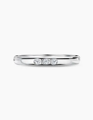 LVC Tresor Blessed Wedding Band with Diamonds