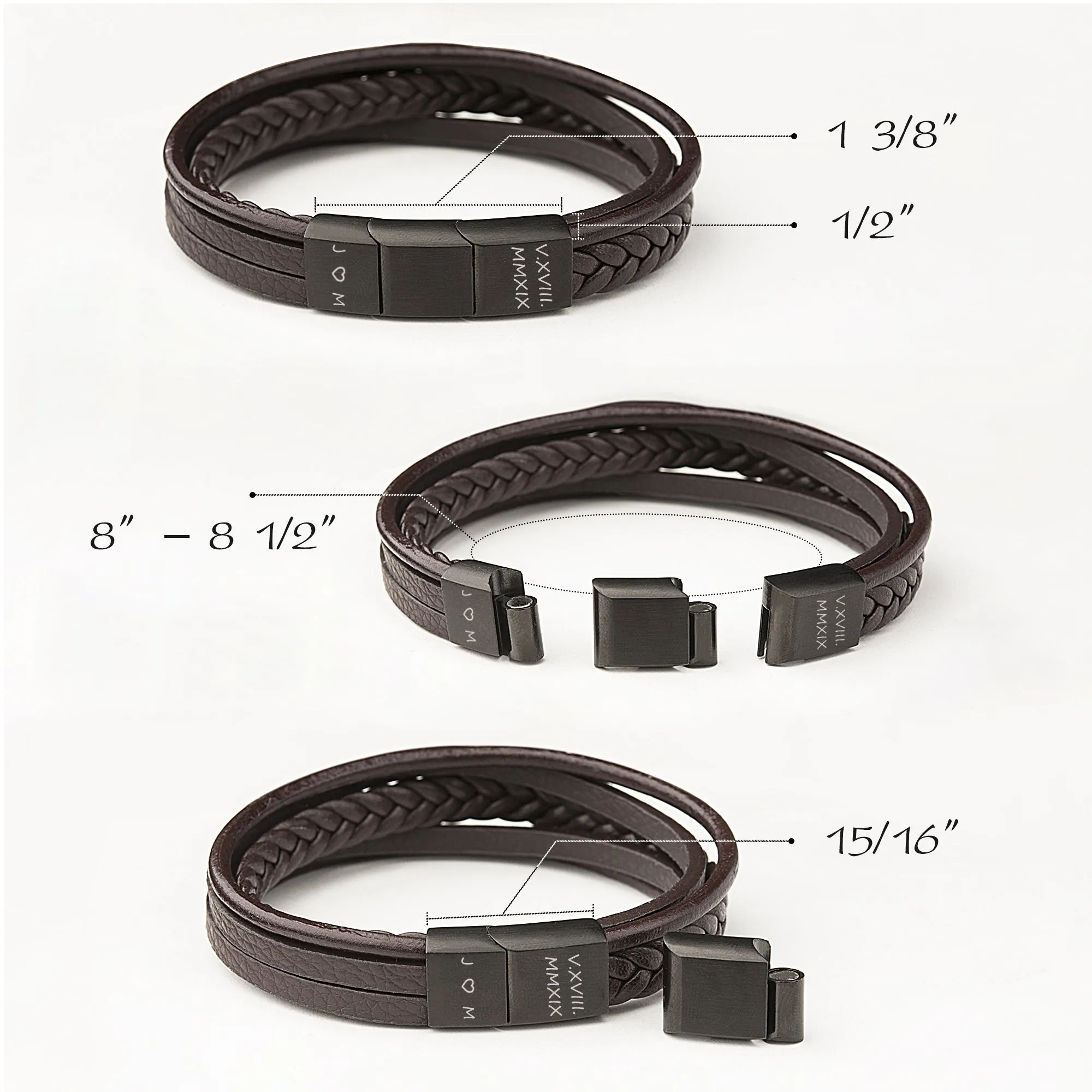 Men's Leather Bracelet