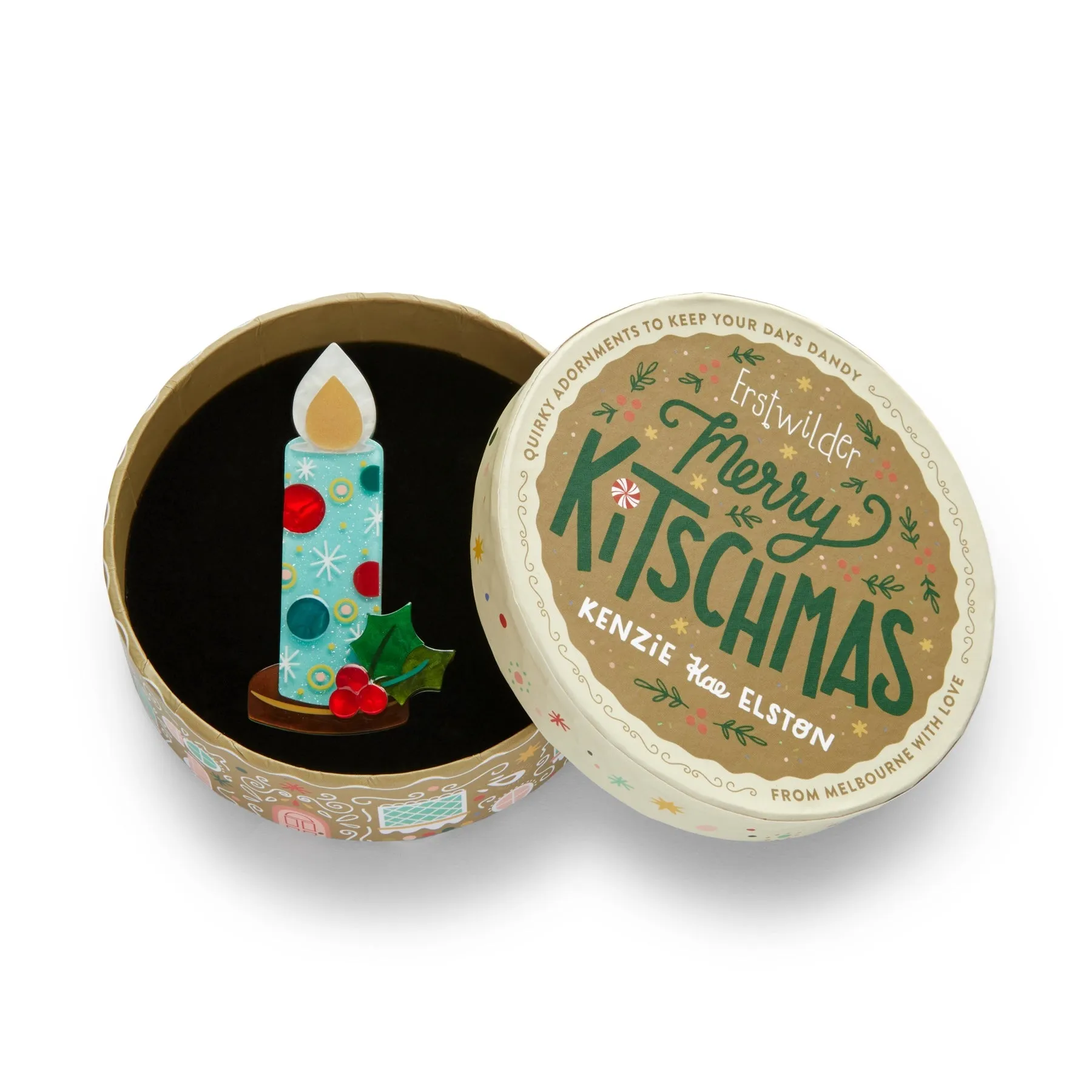 Merry Kitschmas Collection The Light of Joy Brooch