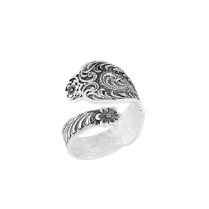 Montana Women's Heirloom Treasure Spoon Open Ring