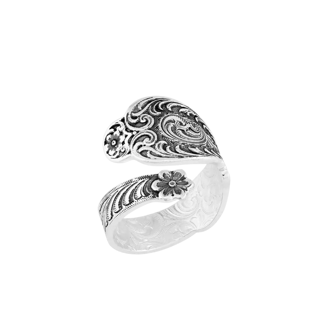 Montana Women's Heirloom Treasure Spoon Open Ring