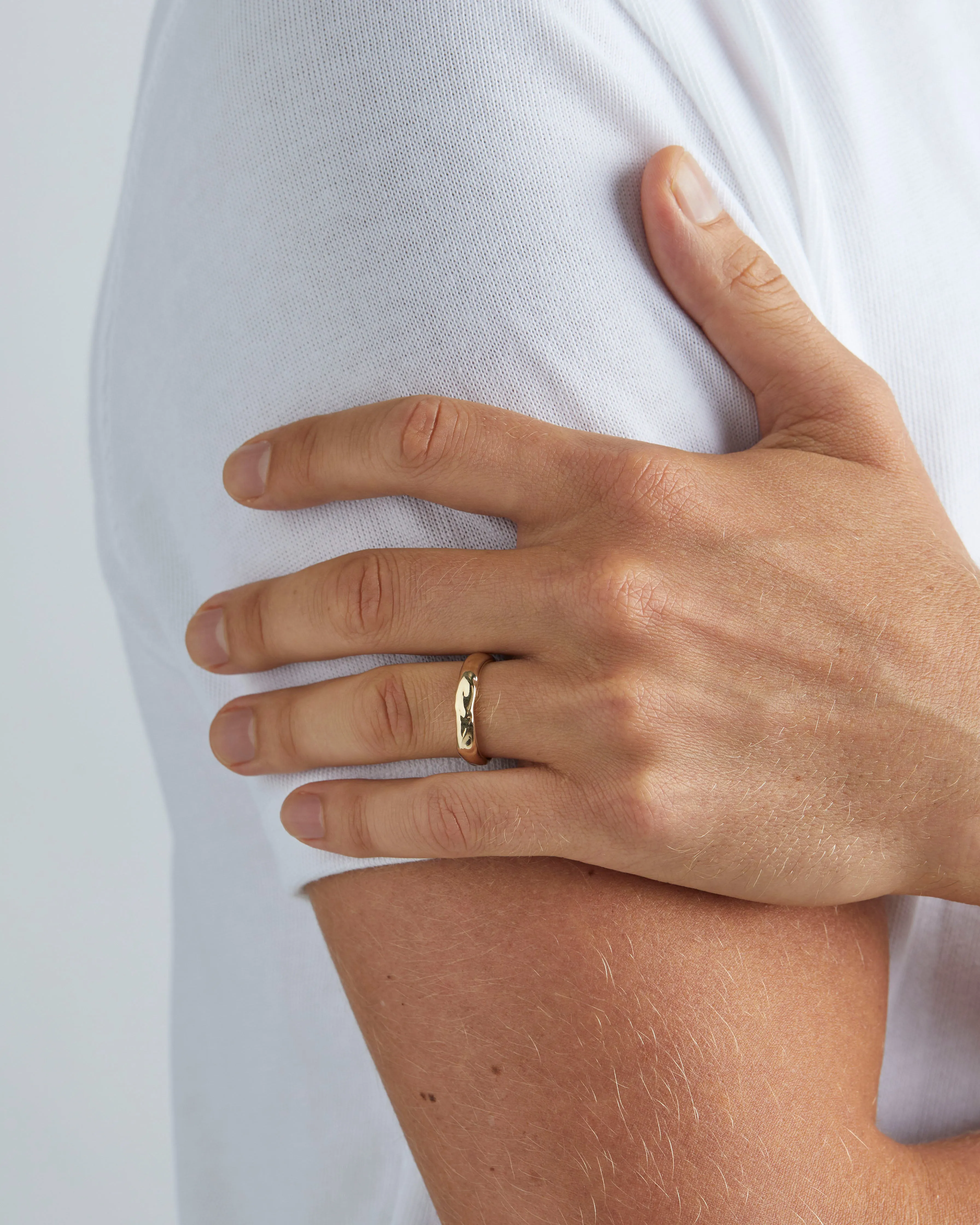 Organic Wedding Ring | 4mm