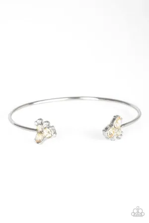 Paparazzi Bracelet ~ Going For Glitter - Brown