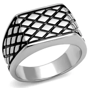 Polished Stainless Steel Epoxy Ring