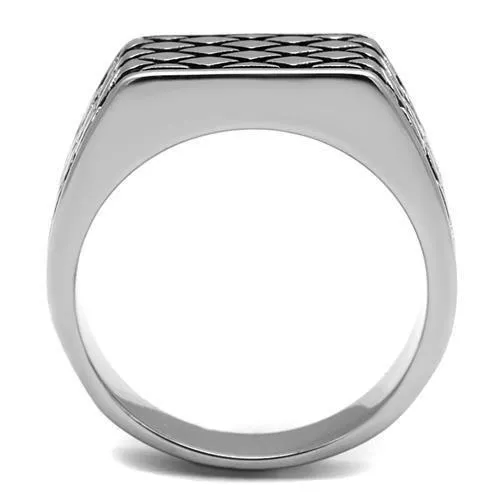 Polished Stainless Steel Epoxy Ring