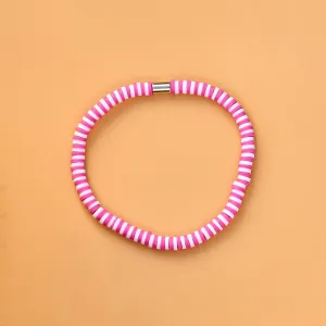 Pura Vida Bracelets Seascape Stretch Bracelet - AZALEA