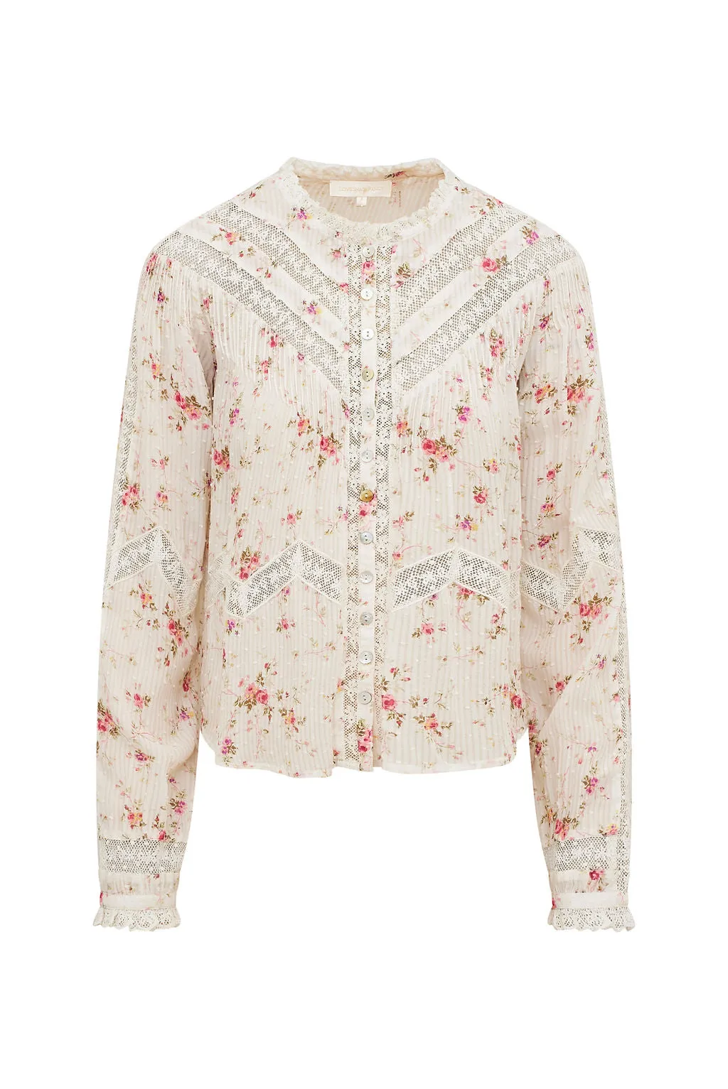 Ravelle Floral Button Down Top