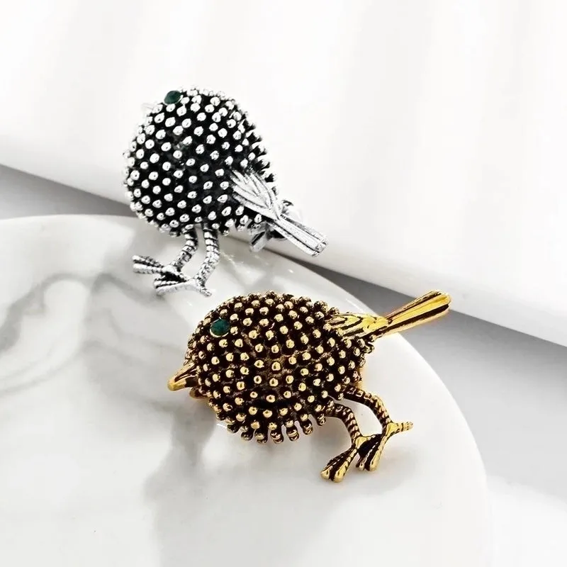 Retro Pin Animal Alloy Plating Women'S Brooches