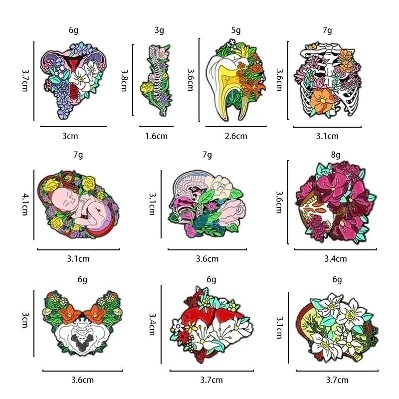 Retro Pin Flower Alloy Plating Women'S Brooches