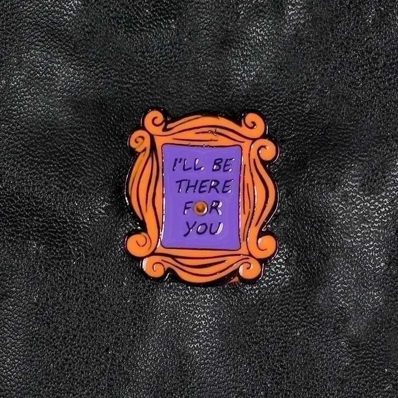 Retro Pin Letter Alloy Stoving Varnish Unisex Brooches