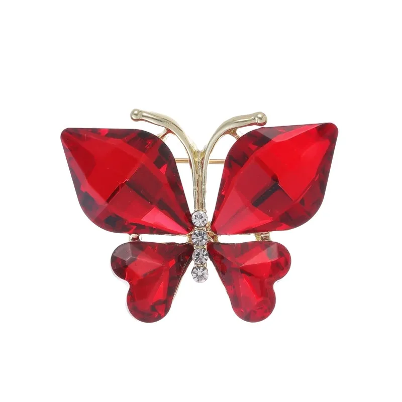 Retro Simple Style Animal Plant Alloy Inlay Rhinestones Women's Brooches
