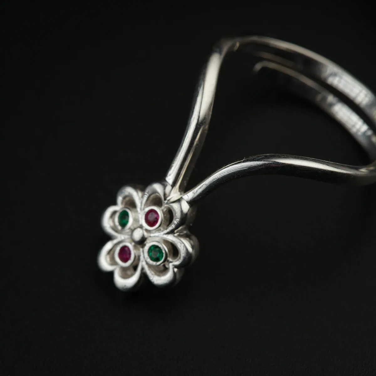 Silver Nakshatra Ring