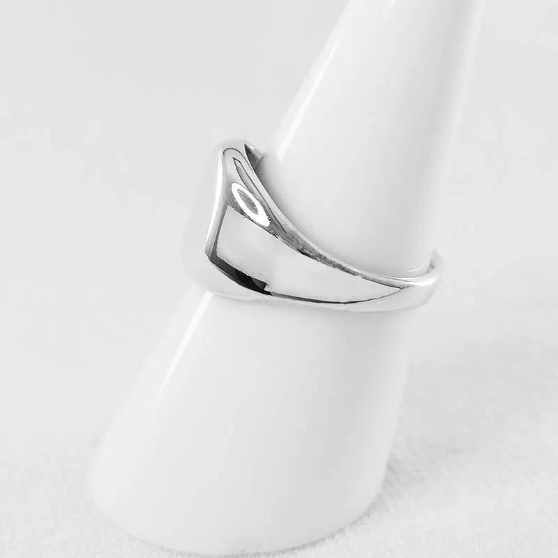 Small Oval Signet Ring for Men